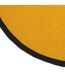 Tapis Rond en Coton Bord 120cm Moutarde & Noir-2