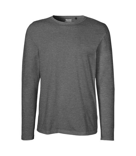 T-shirt Homme Gris Foncé Chiné Neutral
