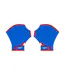 Gants De Natation À Bords Contrastés Et Scratch Aqua Adulte Bleu Blanc Speedo-1