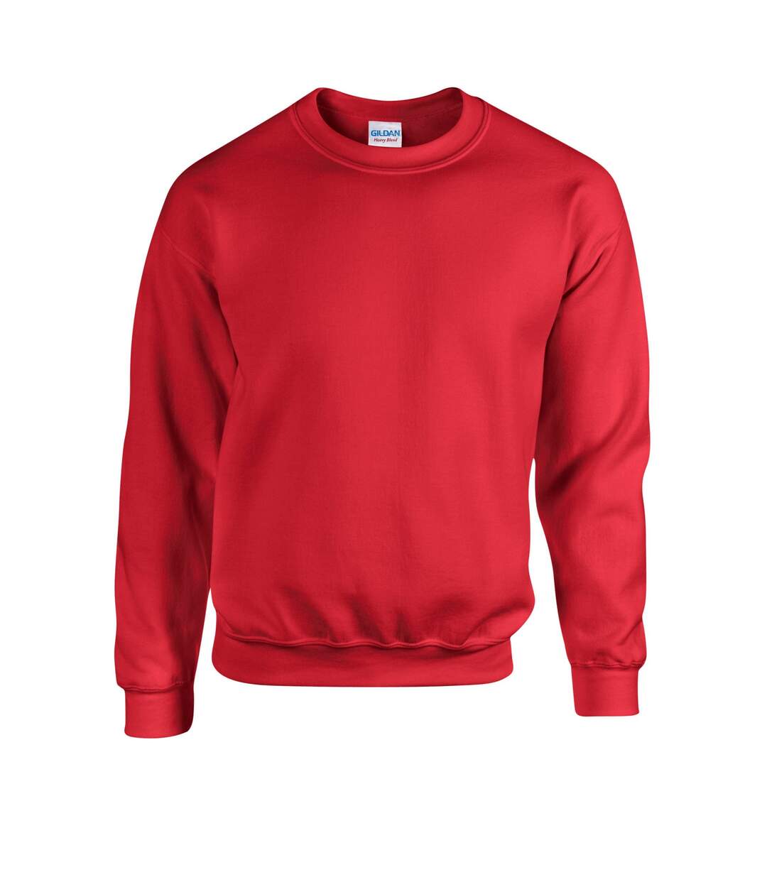 Mens heavy blend sweatshirt red Gildan-1