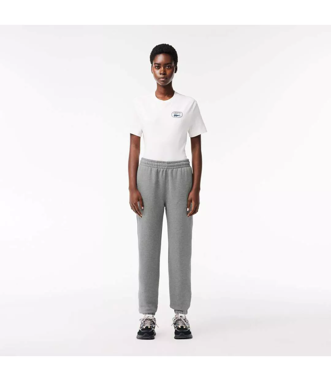 Pantalon De Jogging Femme Gris Lacoste-3