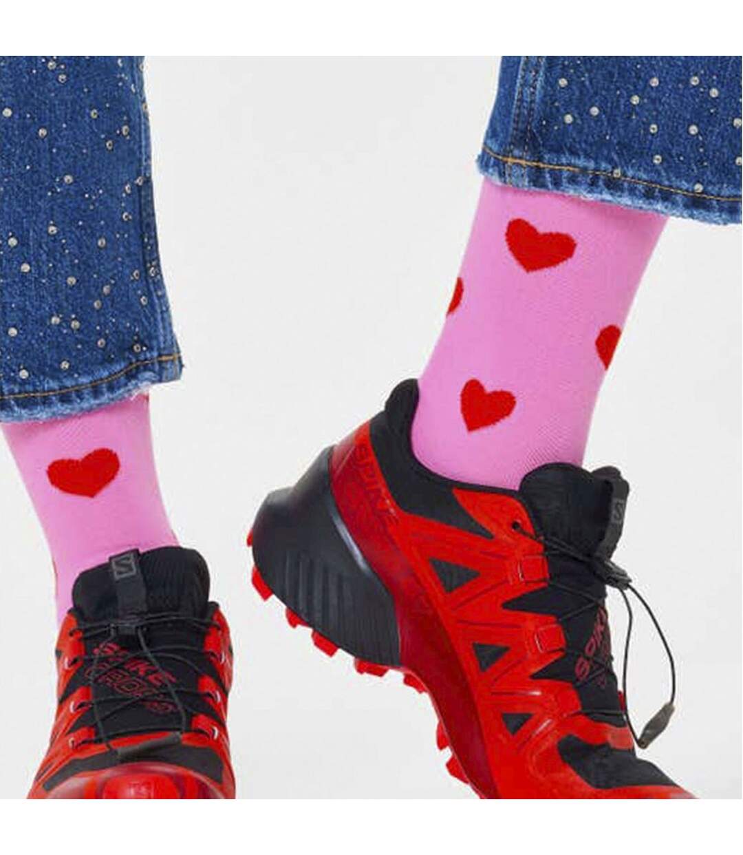 1-Pack Love Heart Shaped Gift Sock Set for Men and Women-4