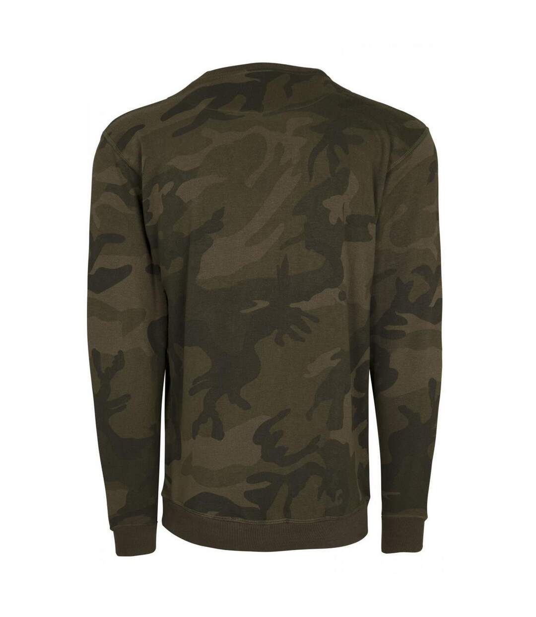 Sweat Motif/style Camouflage Homme Vert Camouflage Build Your Brand-2