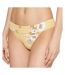 Bas de Bikini Jaune à fleurs Mi-haut Femme Roxy Lahaina Bay - M