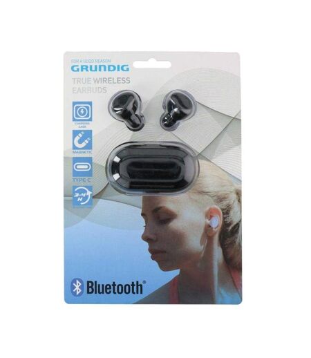 Abs Plastic Wireless Earbuds One Size Pop Heavy Metal Grundig