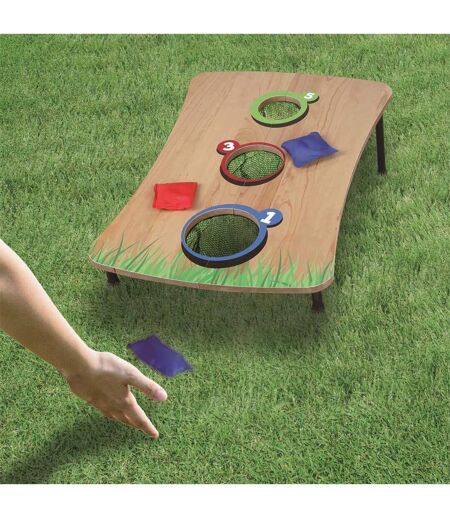 Jeu en Bois Lancer de Sac 60cm Naturel