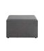 Coffre de Rangement Design Lumyna 65cm Gris-2