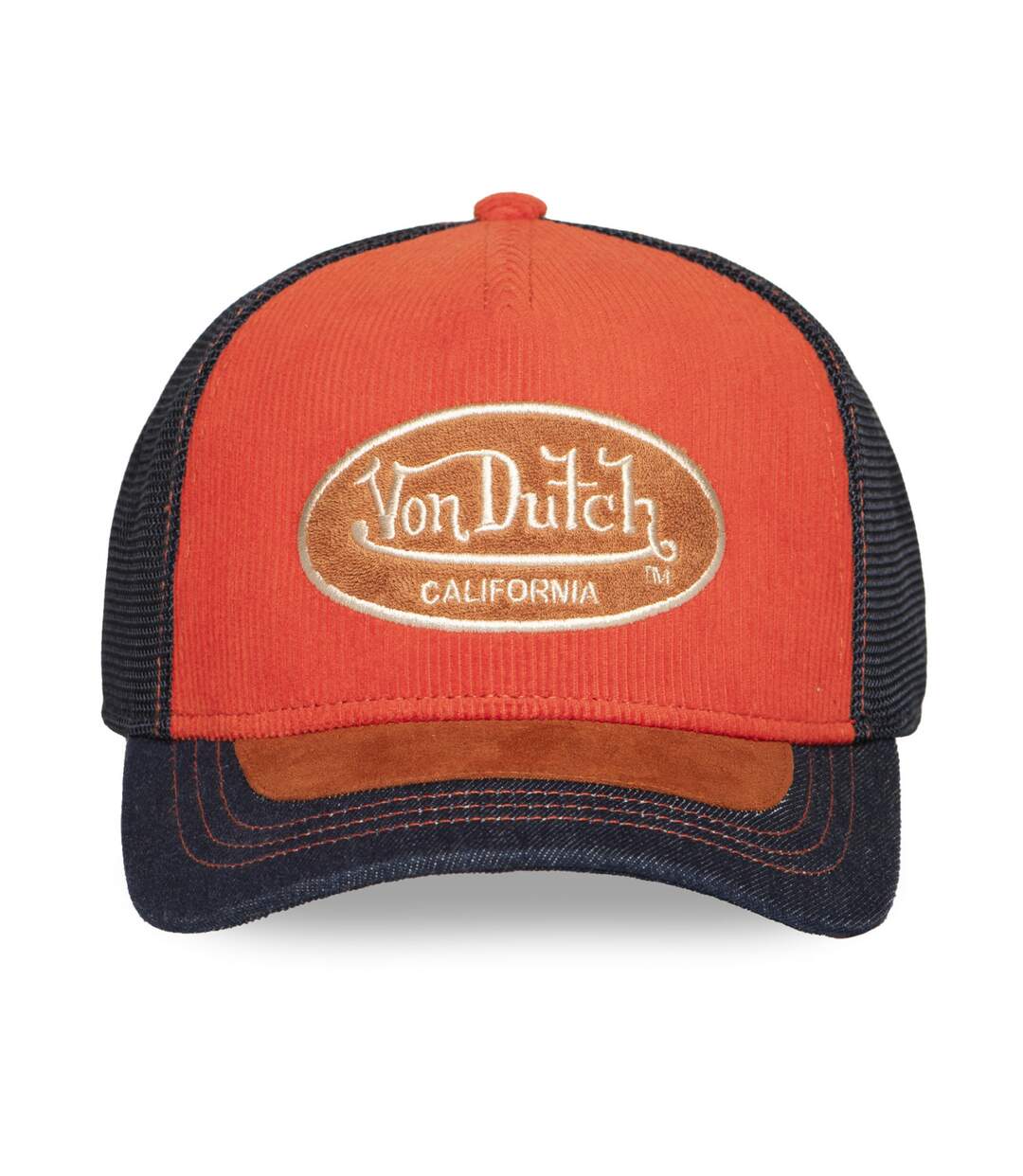 Casquette rucker avec filet adulte mix matière Shield Vondutch-2