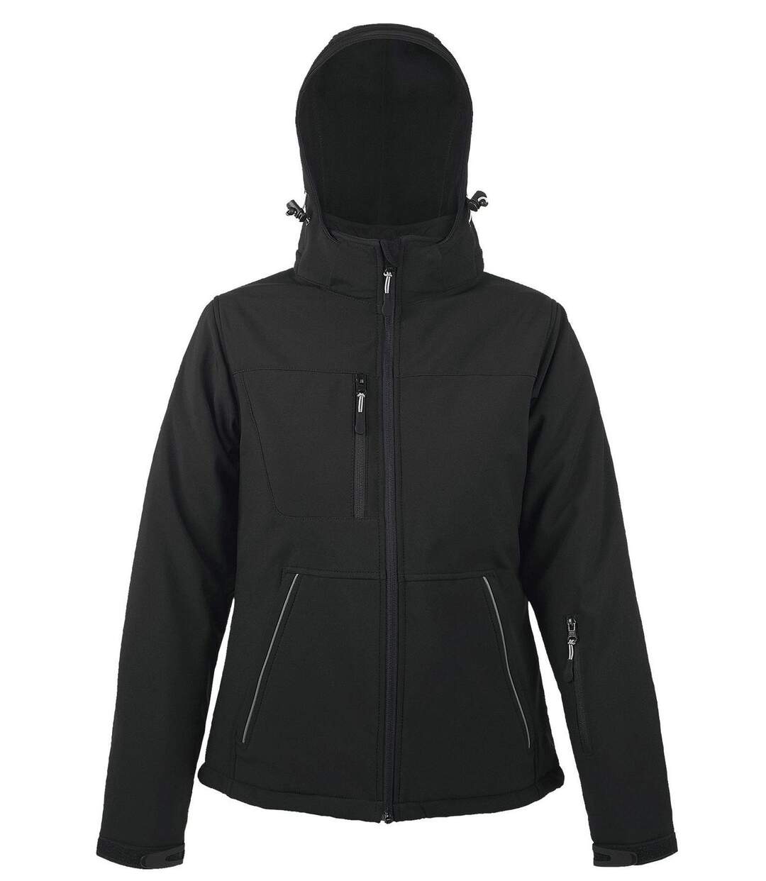 Parka femme SOFTSHELL HIVER doublée - 46804 - noir