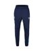 Pantalon De Survêtement Motif/style Angleterre Performance Homme Bleu Foncé Gris Foncé Castore-1