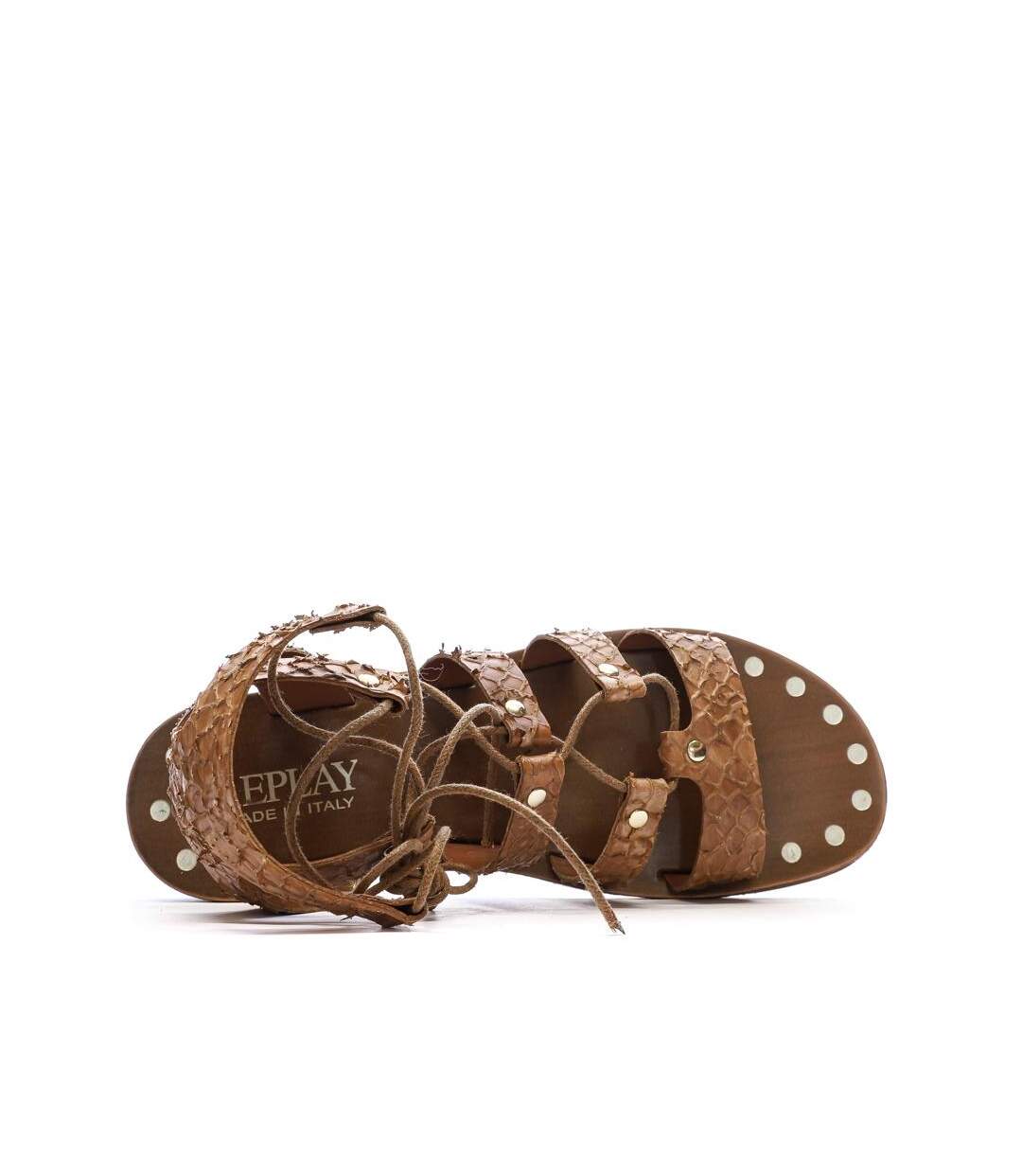 Sandales marron femme replay manila slave-4