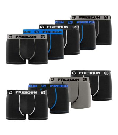 Lot de 9 Boxers coton homme E1 Freegun