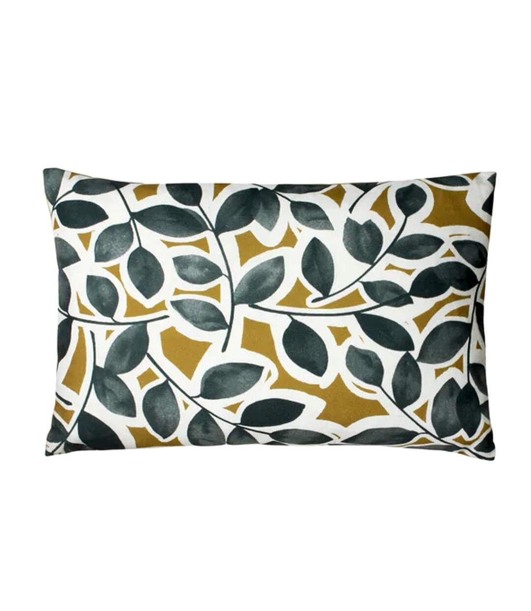 Willow botanical cushion cover one size honey/white/green Paoletti