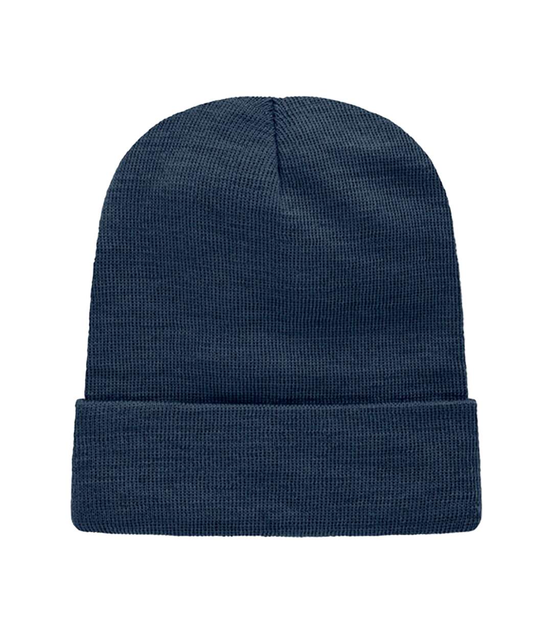 Unisex adult capnit rpet beanie french navy MidOcean-2
