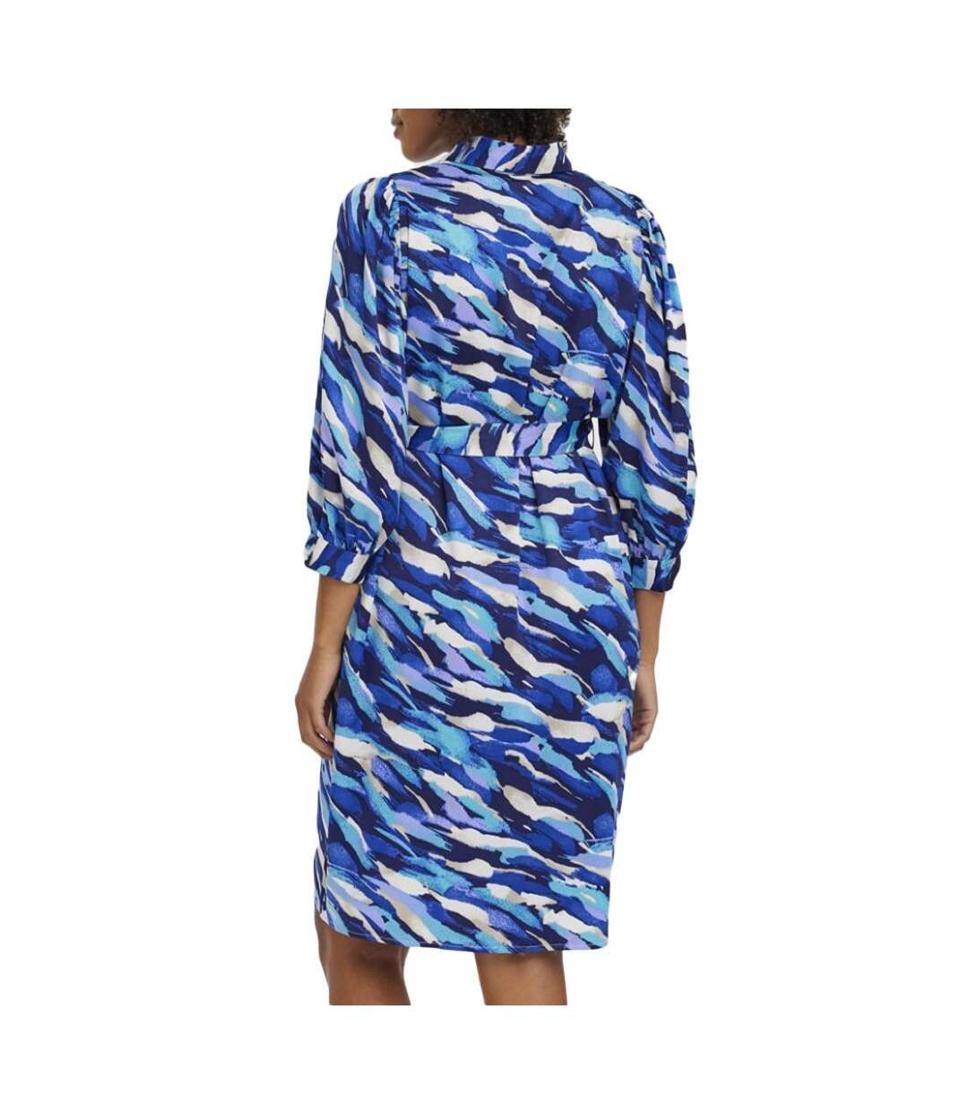 Robe de Grossesse Bleu Femme Vero Moda Marternity Kleo - M-2