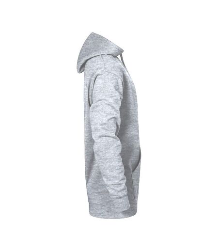 Sweat À Capuche Homme Gris Chiné Promodoro
