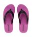 Tongs catarina femme noir / violet Regatta