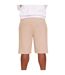 Casual Classics Mens Blended Core Ringspun Cotton Tall Oversized Shorts (Sand) - UTAB591