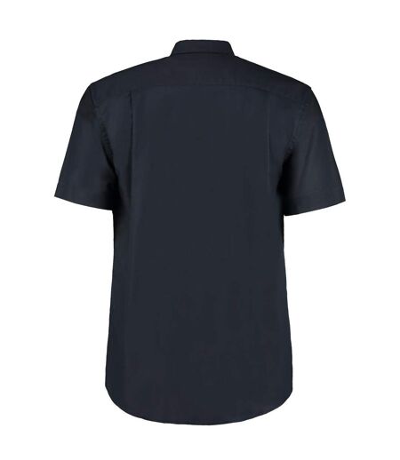 Chemise À Manches Courtes Hommes Bleu Marine Kustom