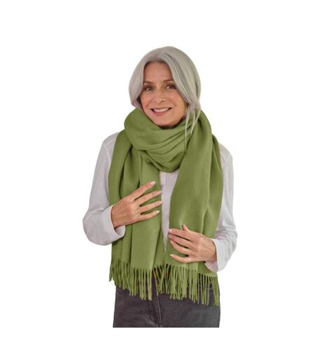 Écharpe Motif/style Large Taille Unique Olive WoolOvers