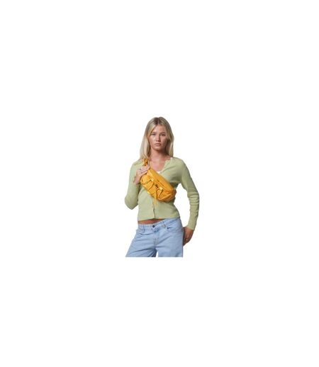 Arlo Crescent Shaped Waist Bag One Size Mustard Spiral
