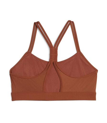 Brassière orange femme puma 4keeps - m