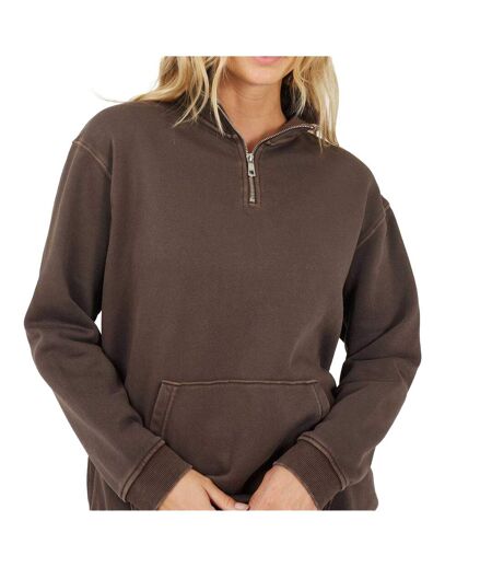 Sweat Femme Marron Brave Soul