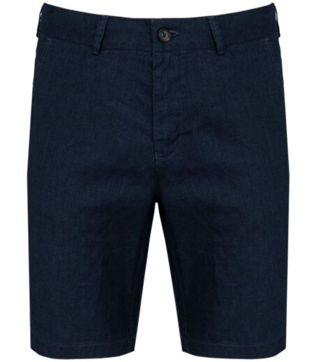 Bermuda en lin - Homme - PATS711 - bleu marine