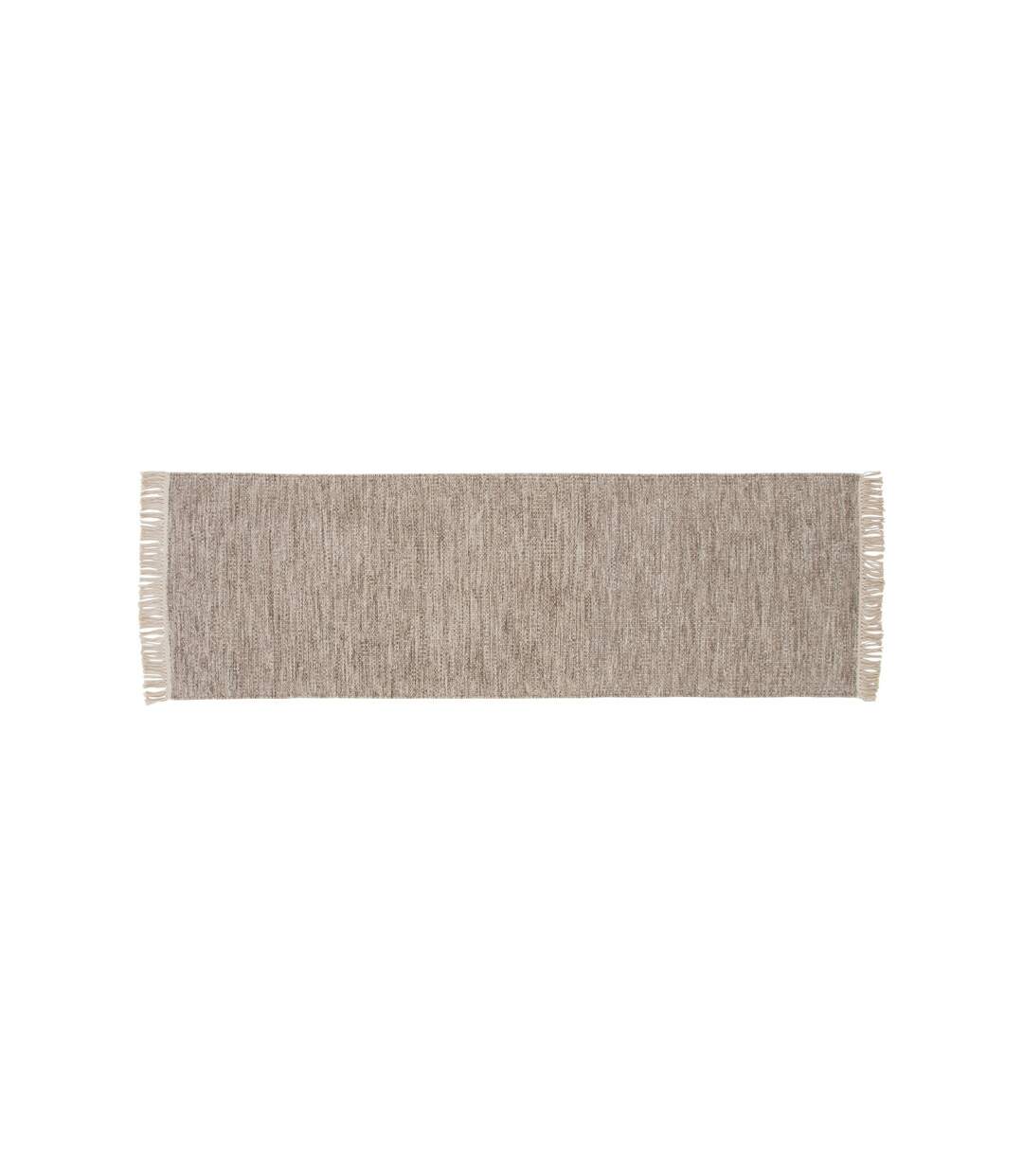 Tapis Design en Laine Cyrus 80x250cm Beige-2
