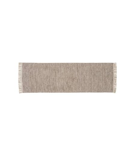 Tapis Design en Laine Cyrus 80x250cm Beige