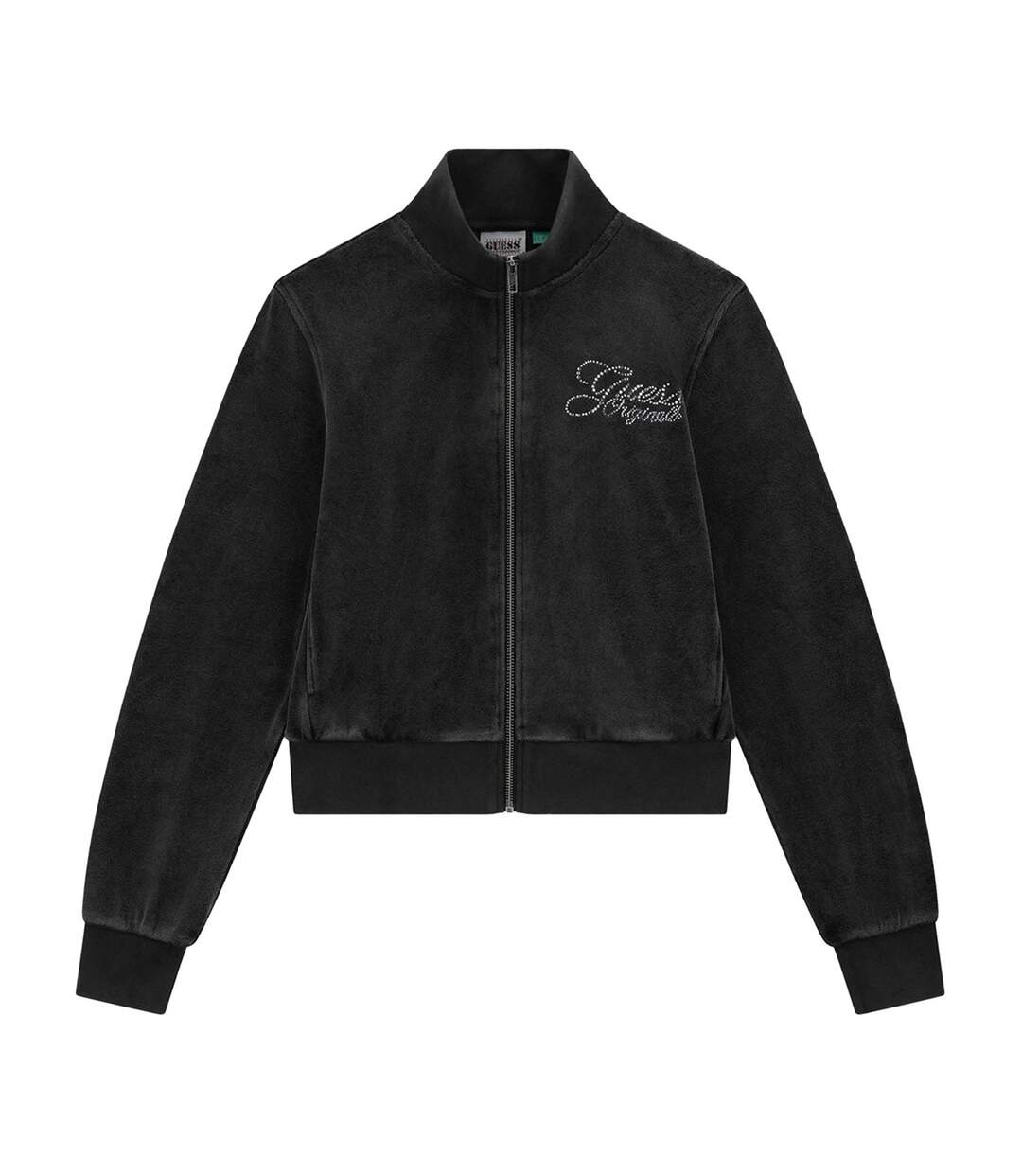 Blouson Aviateur Femme Noir Vif Guess-2