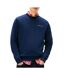 Sweat marine foncé homme tommy hilfiger linear crew-1