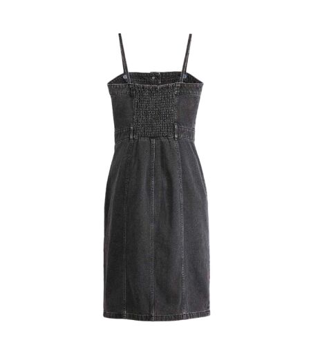 Robe Mi-longue Femme Noir Levis