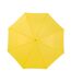 Parapluie Droit Motif/style Poignée En Bois 84 Cm X 104 Cm Jaune L-Merch-1