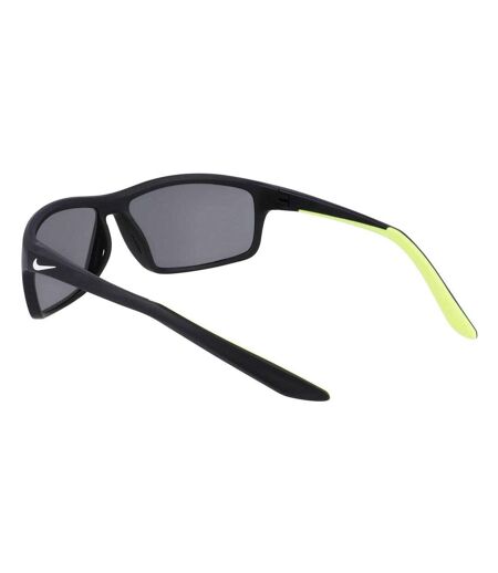Lunettes De Soleil Motif/style Rectangulaire Homme Taille Unique Noir Argenté Nike