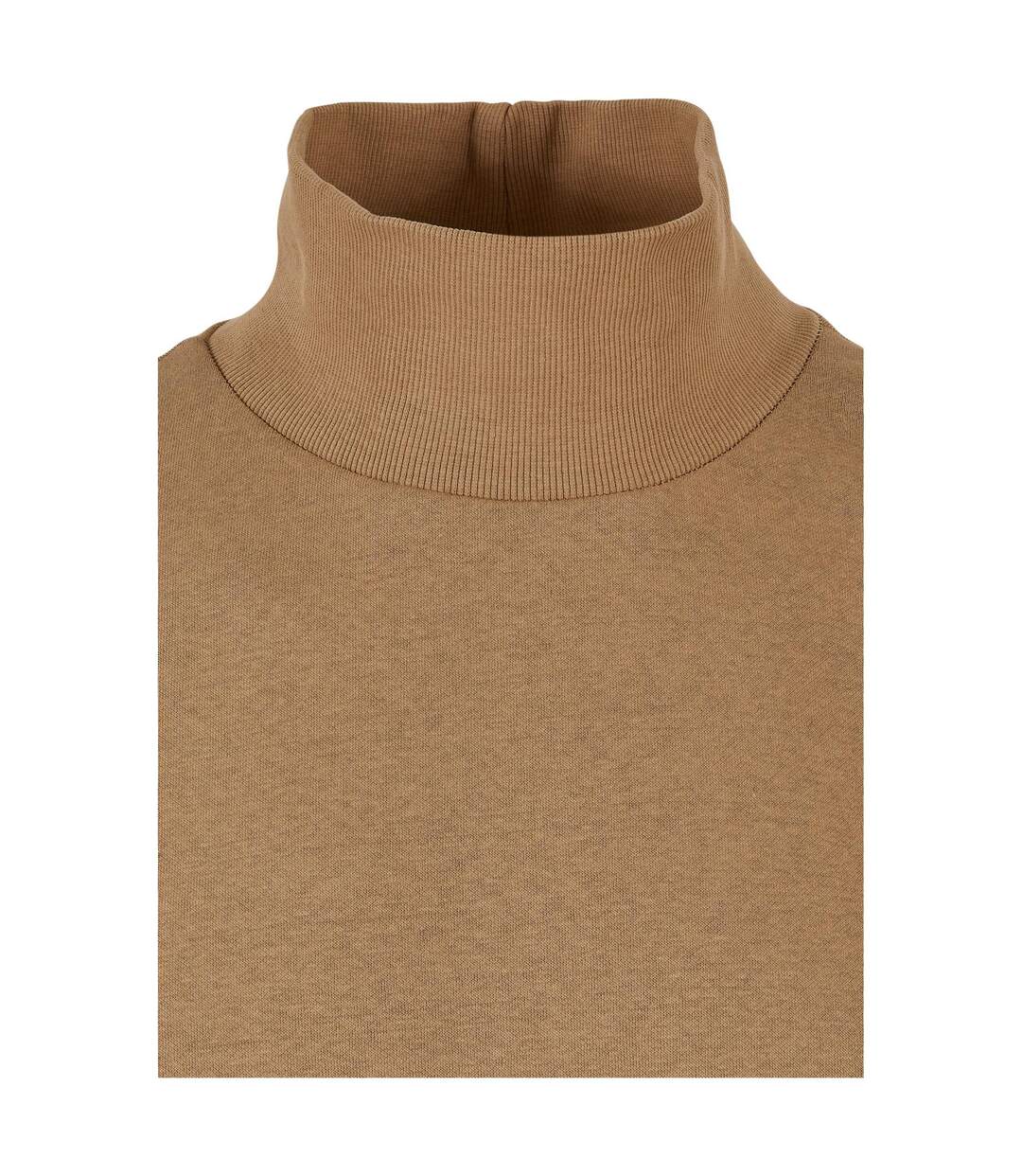 Sweat Motif/style Ras-du-cou Homme Beige Foncé Urban Classics-4