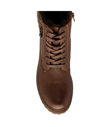 Bottines Stefani Femme Marron Lotus Shoes