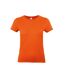 T-shirt e190 femme orange B&C