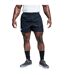 Mens Professional Cotton Shorts Black Canterbury-4