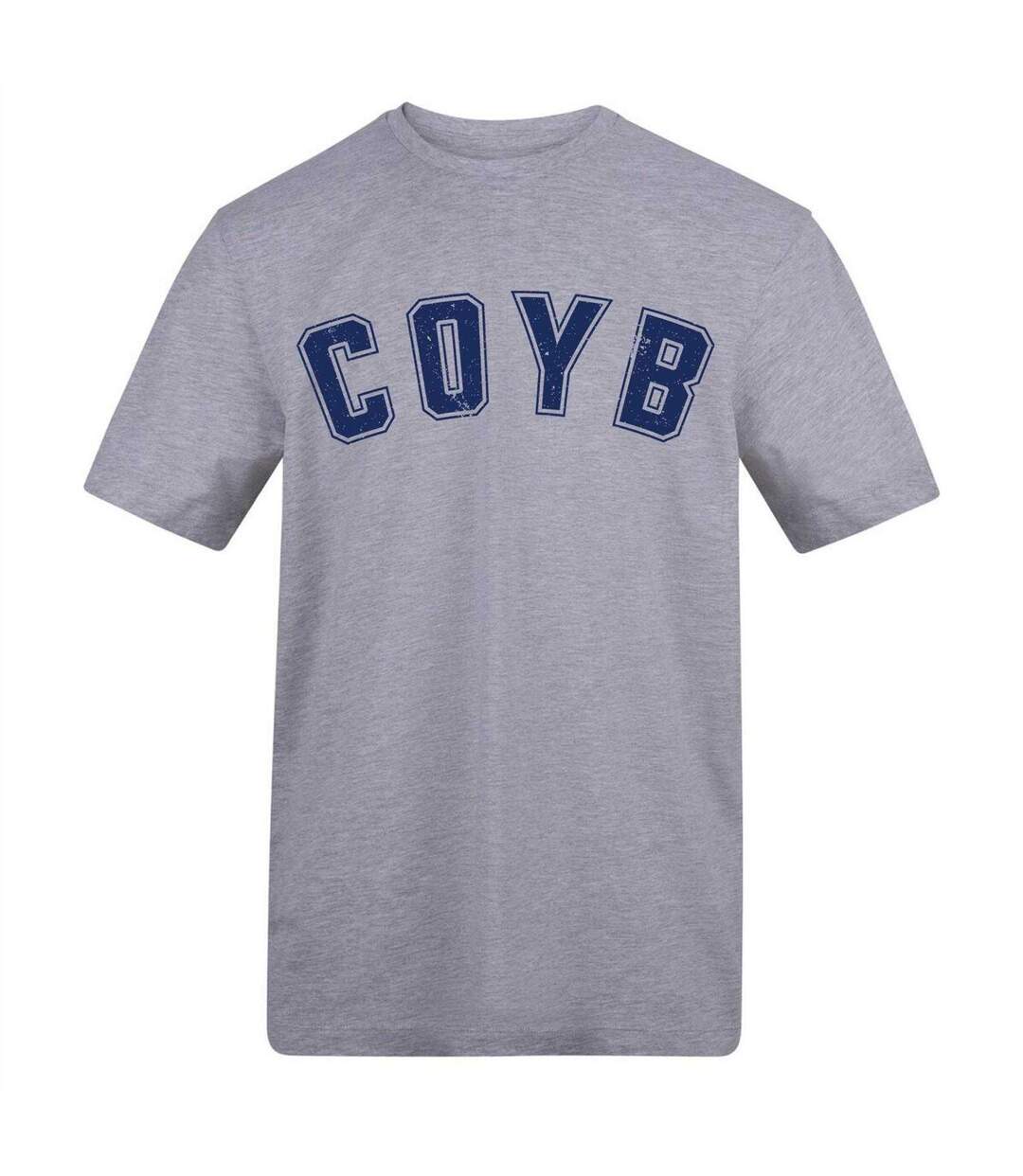 T-shirt Come On You Blues Homme Gris AWD-1