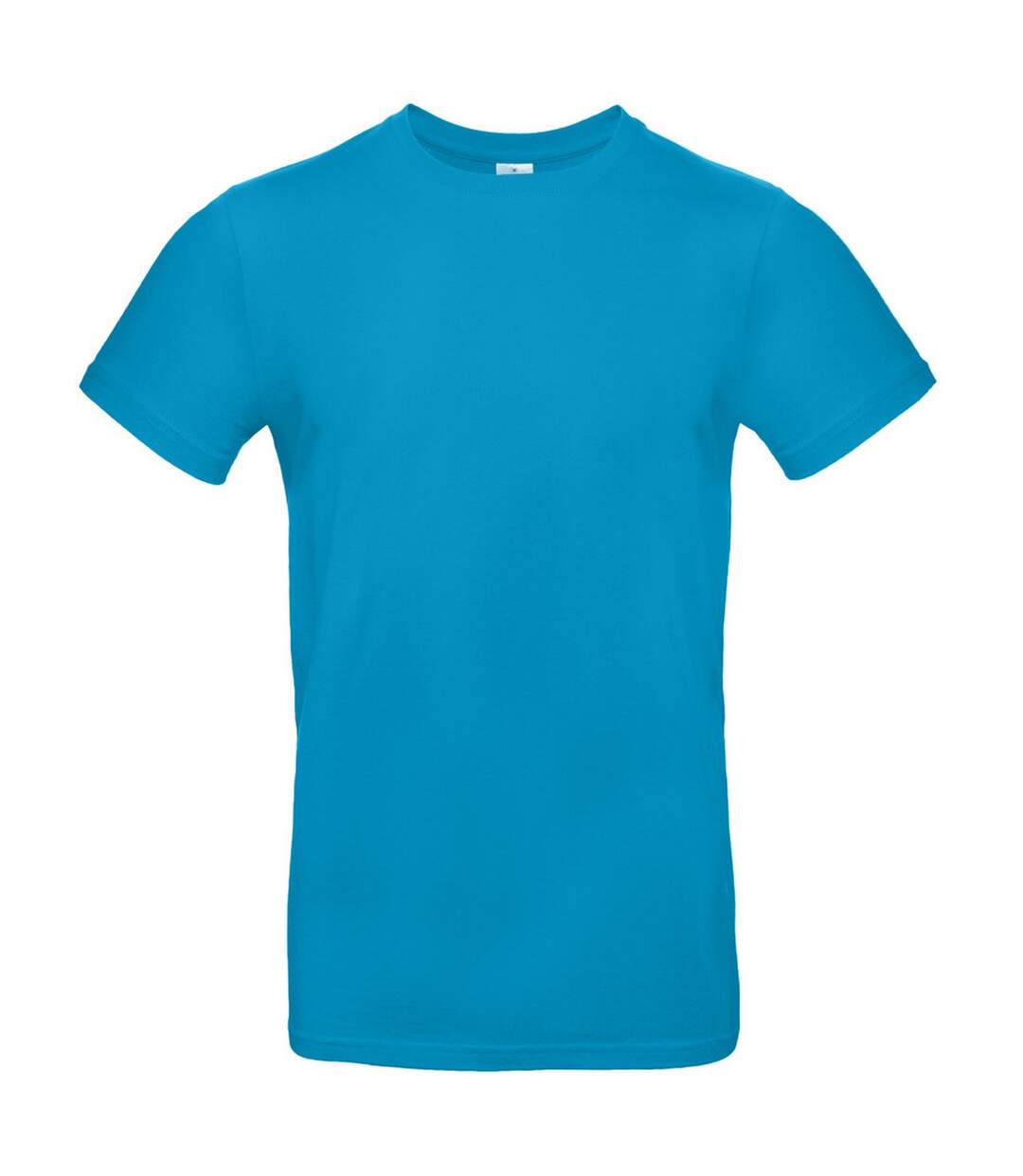 T-shirt manches courtes homme azur B&C-1