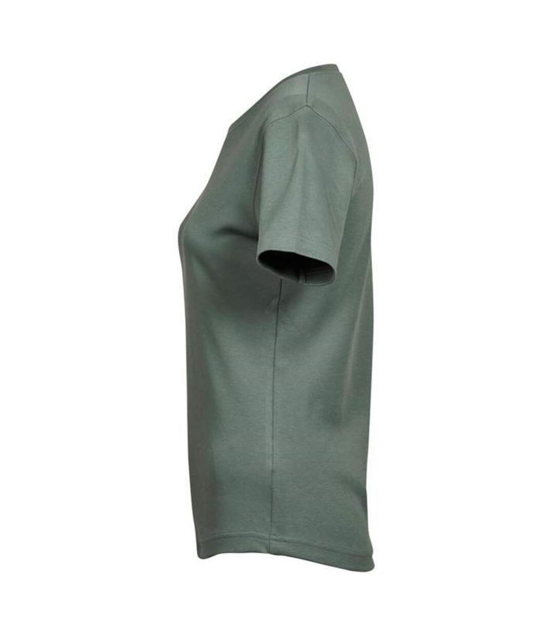 T-shirt interlock femme vert de gris Tee Jays-3
