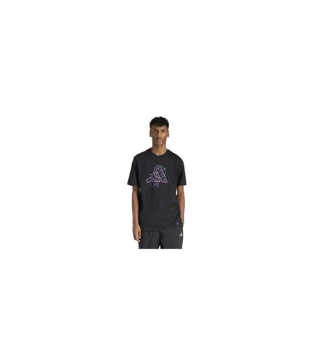 T-shirt Motif/style Abstrait Homme Noir Adidas