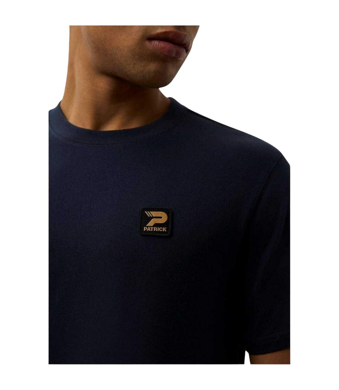 T-shirt Campbell Homme Bleu Marine Patrick-4