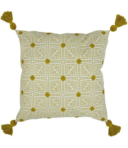 Furn Chia Cushion Cover (Ochre Yellow) (One Size) - UTRV2015