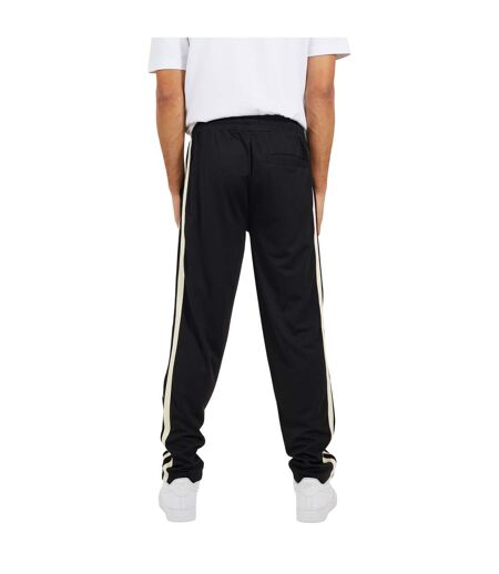 Pantalon De Jogging Motif/style Rayure Latérale Homme Noir Vif Brave Soul