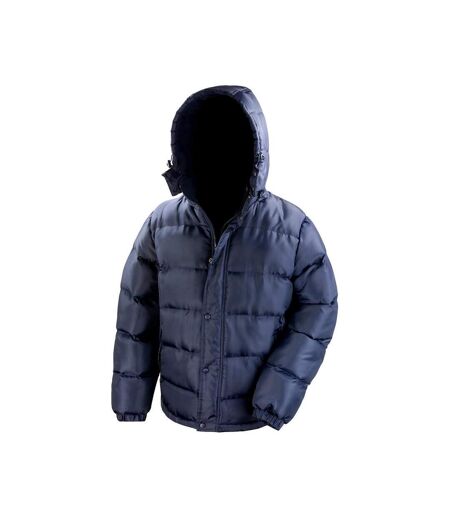 Doudoune Nova Lux Homme Bleu Marine Result Core