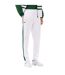 Mens Colour Block Polyester Tracksuit Set Green White Lacoste-3