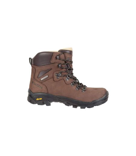 Womens/ladies odyssey extreme nubuck walking boots brown Mountain Warehouse