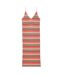 Womens/ladies Striped Cotton Blend Long Maxi Dress Multicoloured Lacoste-1